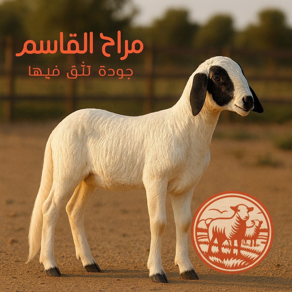 طلي من أغنام مراح القاسم في مكة المكرمة